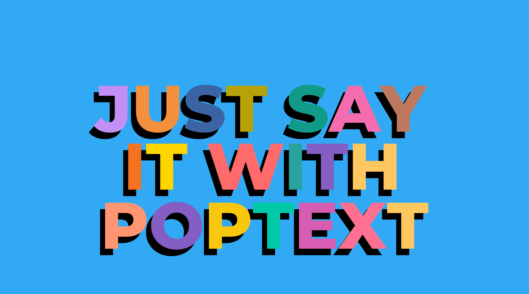 PopText T-Shirts: Express Yourself with Trendy Typography