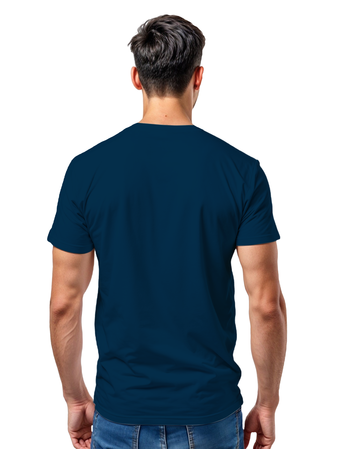 Men’s Blue Cricket Fan T-Shirt | Premium Cotton Regular Fit | Sporty & Casual Wear