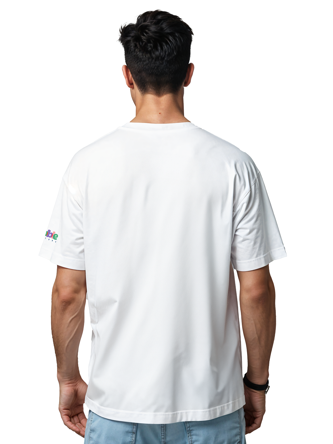 GROW Graphic Tee in White - Cultivate Your Potential For Men
