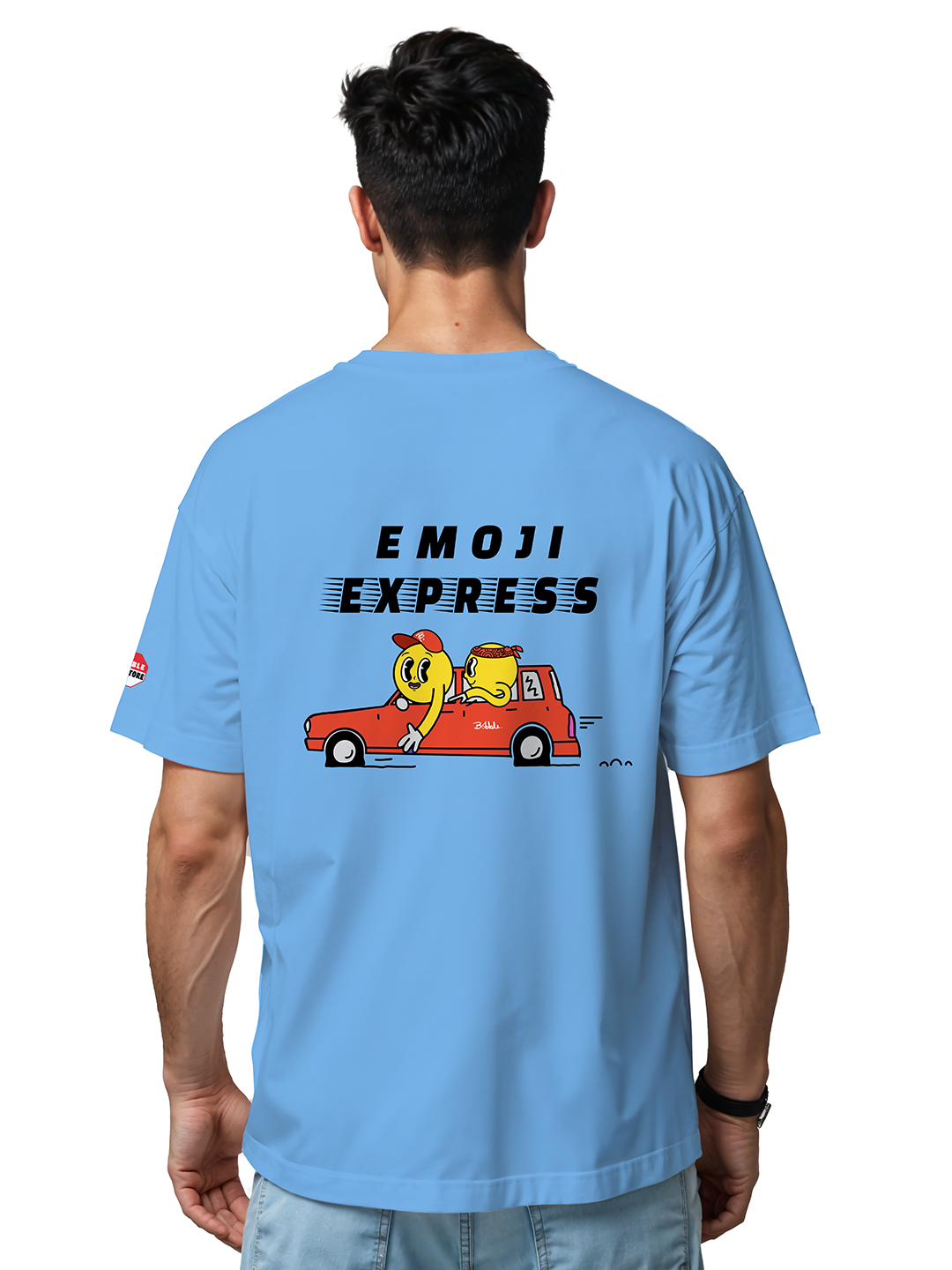 Cruise Control T-shirt in Blue – Effortless Style Graphic Tee For Men