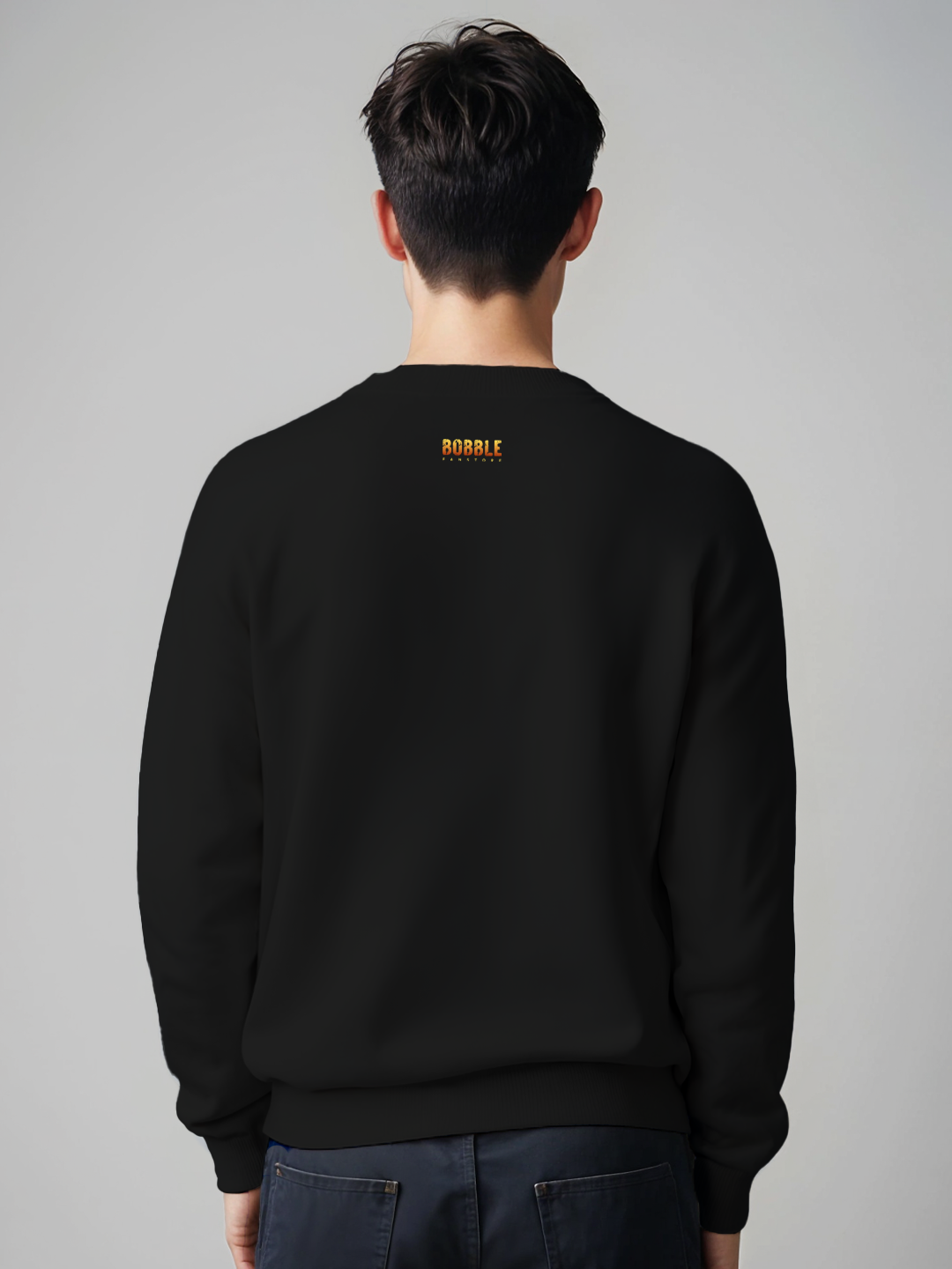 Black Sweatshirt for Men - "Vacation Mode On" Customizable with Your Face