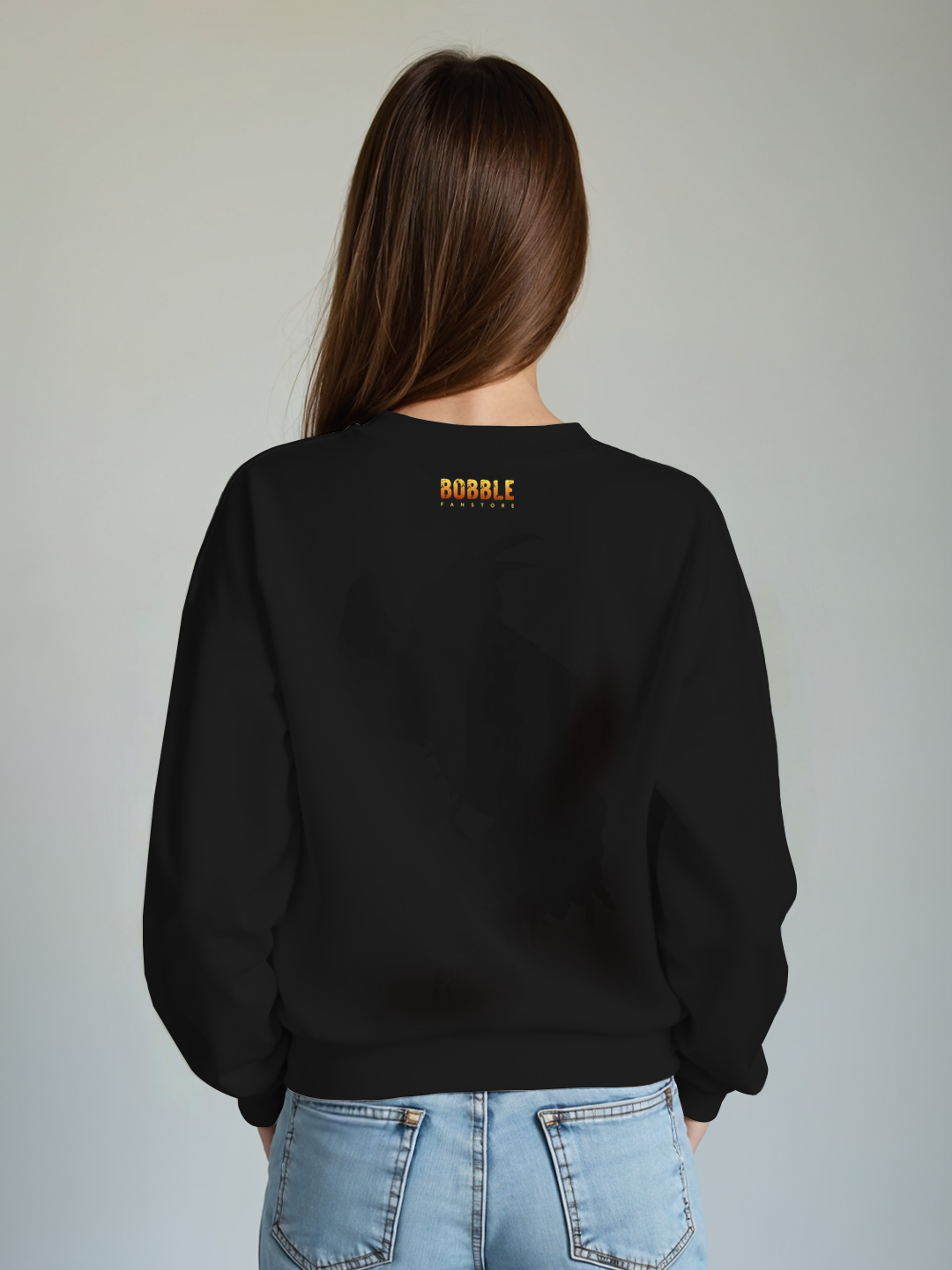 Black Sweatshirt for Women - "Vacation Mode On" Customizable with Your Face