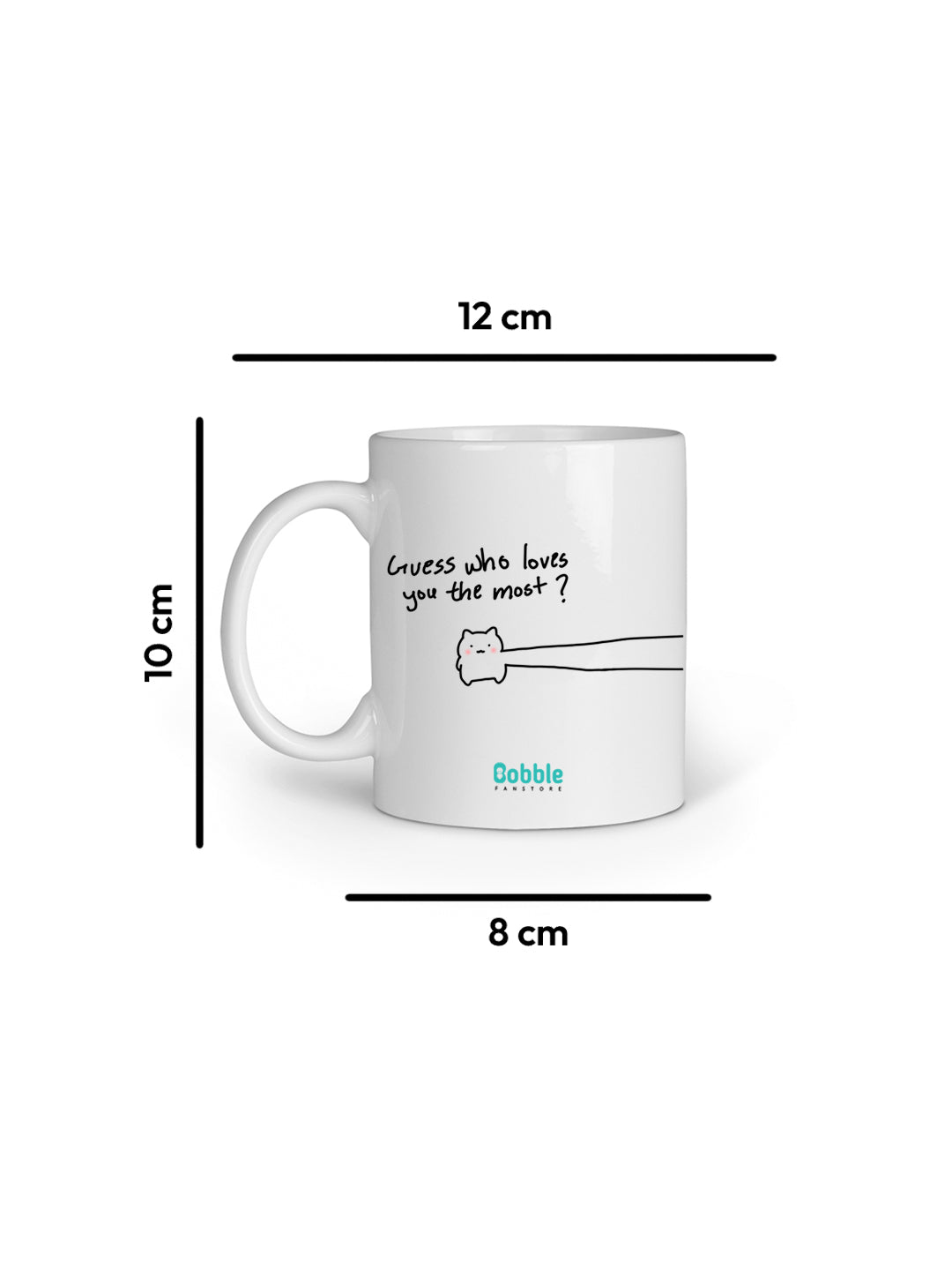 Guess Who Loves You the Most? Coffee Mugs Set of 2 – Perfect Couple Gift for Special Occasions