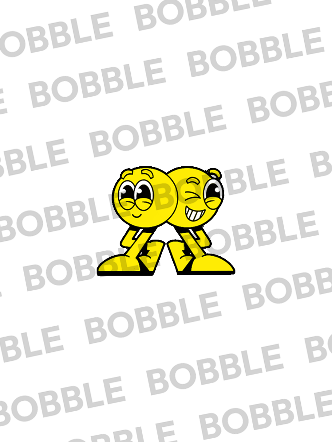 Faces of Fun T-shirt in Blue – Quirky Expression Graphic Tee For Men