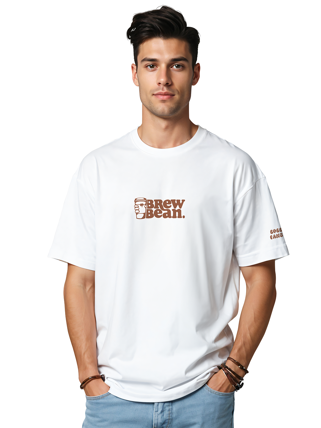 Self Care T-shirt in White – Fill Your Cup First For Men