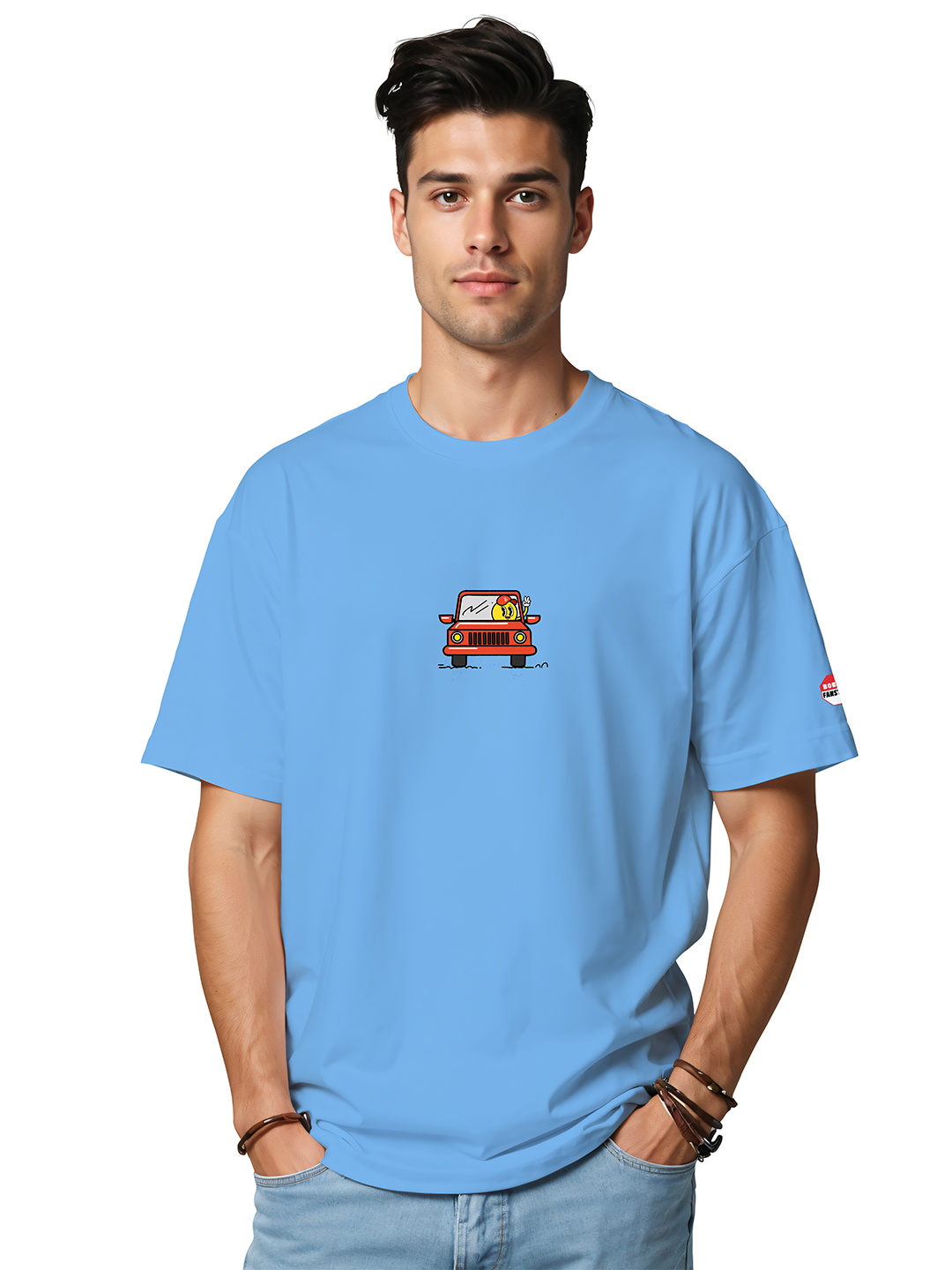 Cruise Control T-shirt in Blue – Effortless Style Graphic Tee For Men