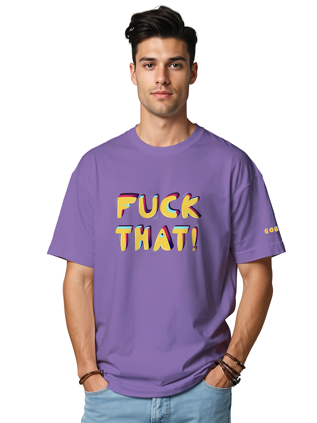 Fuck That Tee in Lavender - Defy the Norms For Men