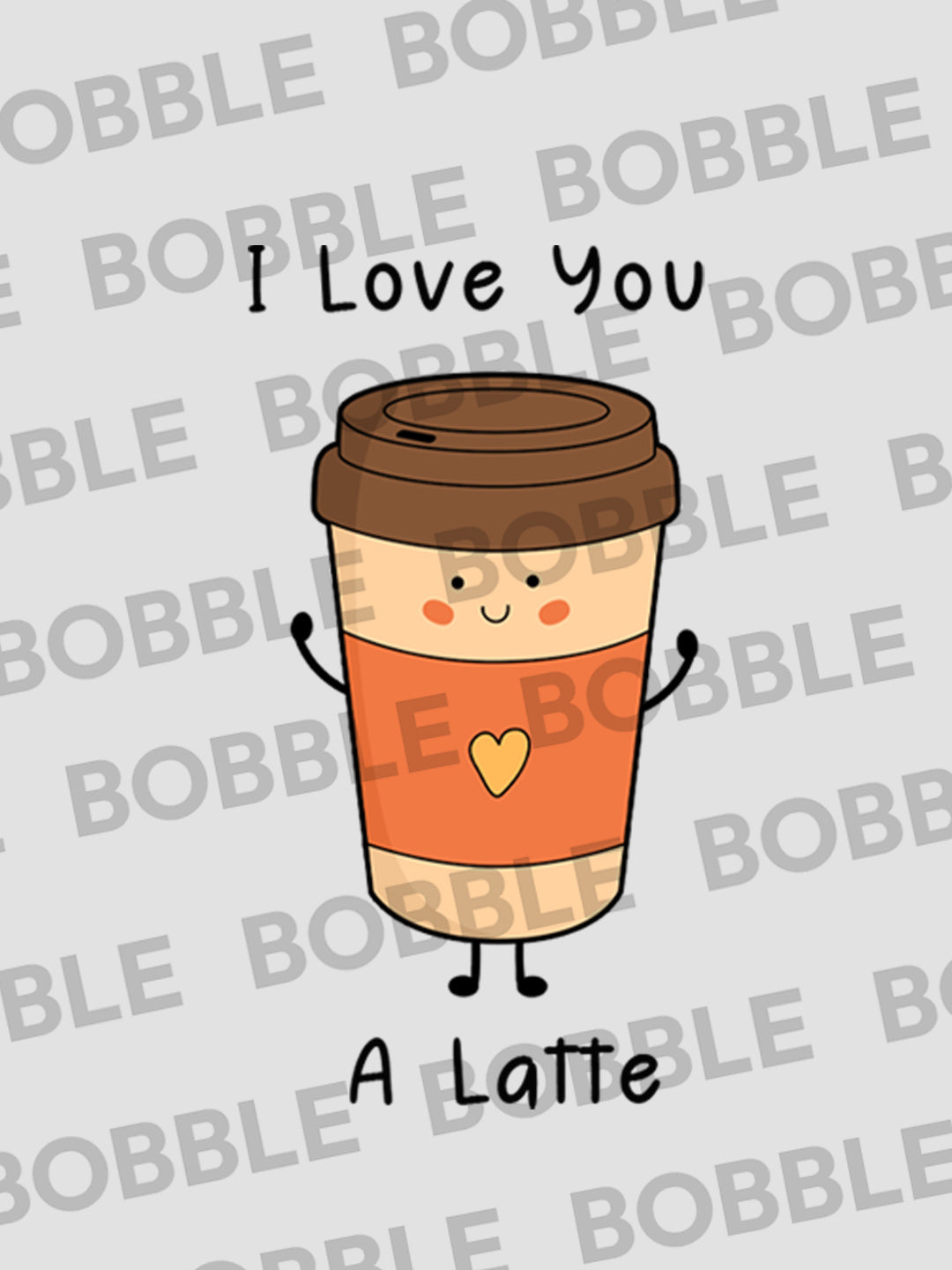 Couple's Coffee Mug - 'I Love You a Latte' with Latte Cup Design | Romantic Valentine’s Day Gift