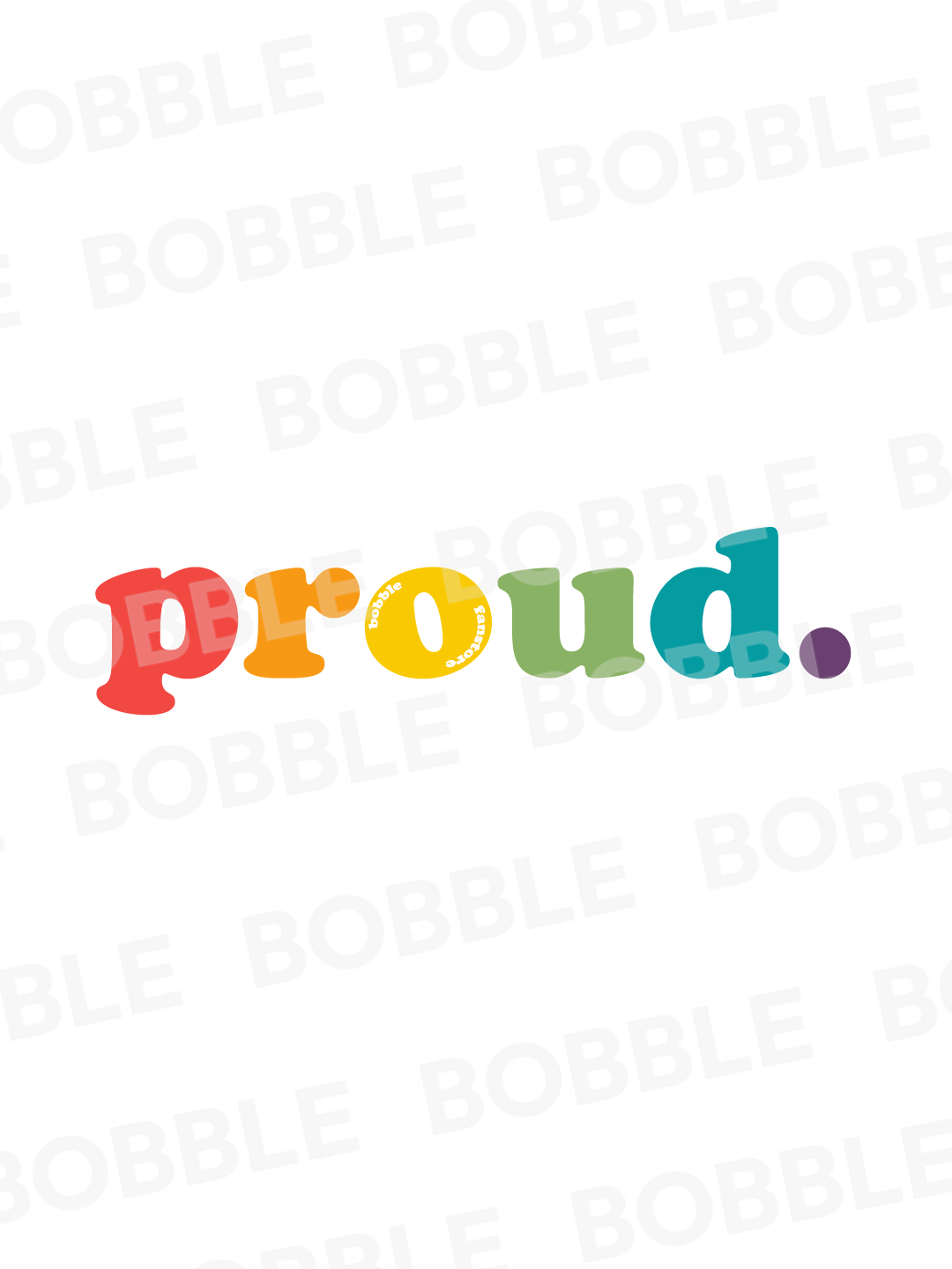 Proud Minimal White T-Shirt for Women – Rainbow Lettering Pride Tee | Pride Mode: ON