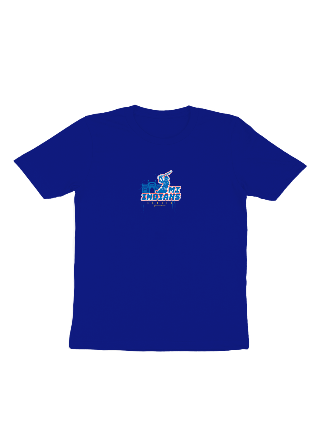 Men’s Blue Cricket Fan T-Shirt | Premium Cotton Regular Fit | Stylish Supporters’ Tee | Breathable & Lightweight Game Day Outfit