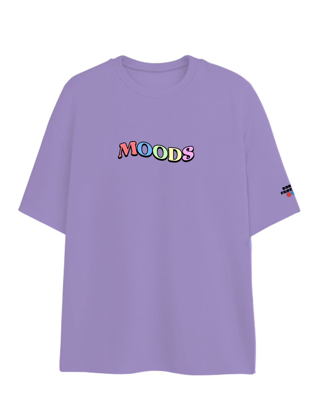 Spinning Fury T-shirt in Lavender – Dynamic Energy Graphic Tee For Men