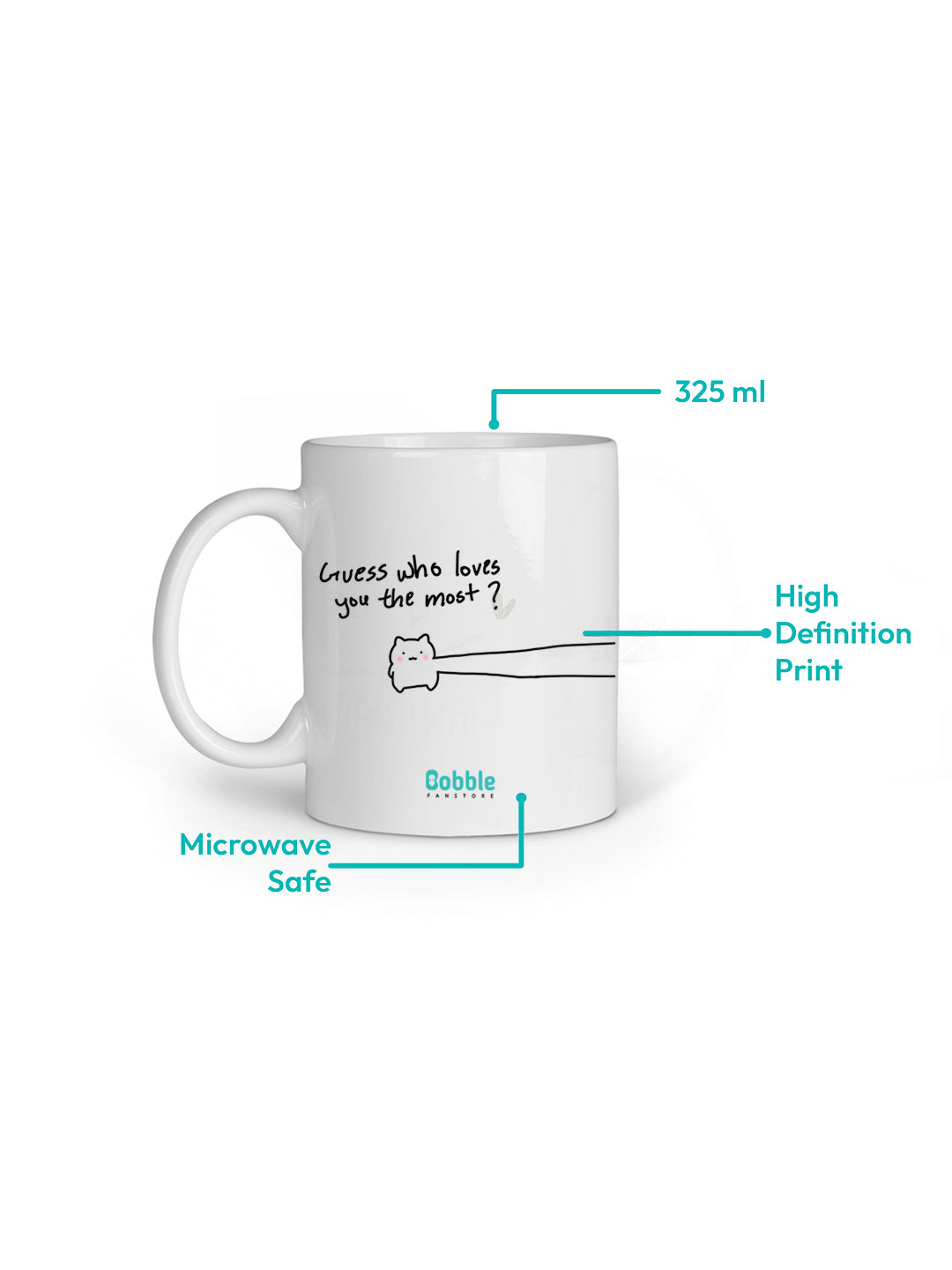 Guess Who Loves You the Most? Coffee Mugs Set of 2 – Perfect Couple Gift for Special Occasions