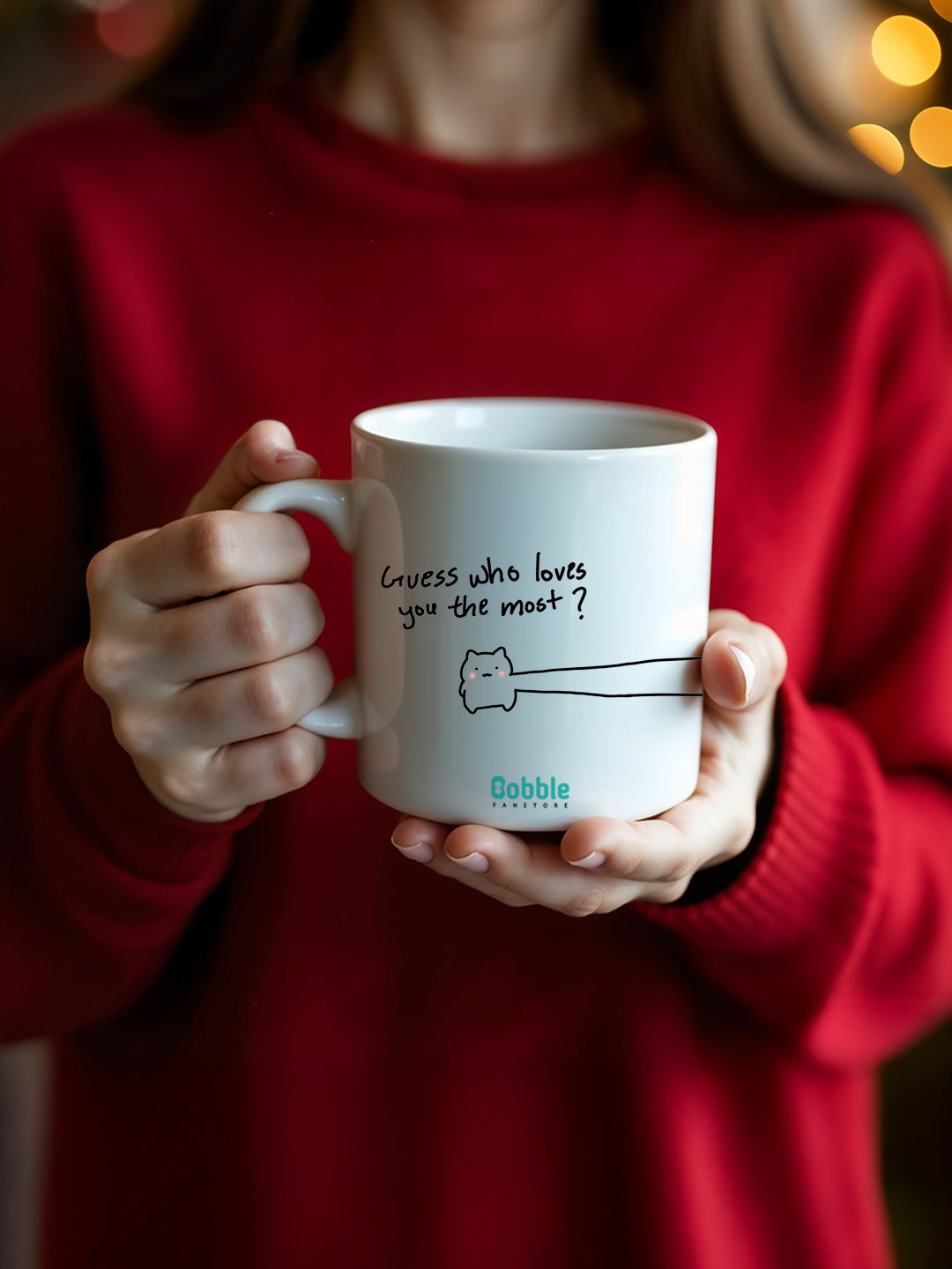 Guess Who Loves You the Most? Coffee Mugs Set of 2 – Perfect Couple Gift for Special Occasions