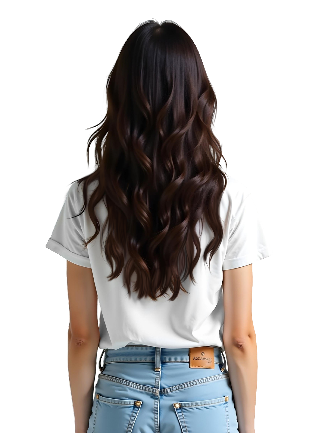 Proud Minimal White T-Shirt for Women – Rainbow Lettering Pride Tee | Pride Mode: ON