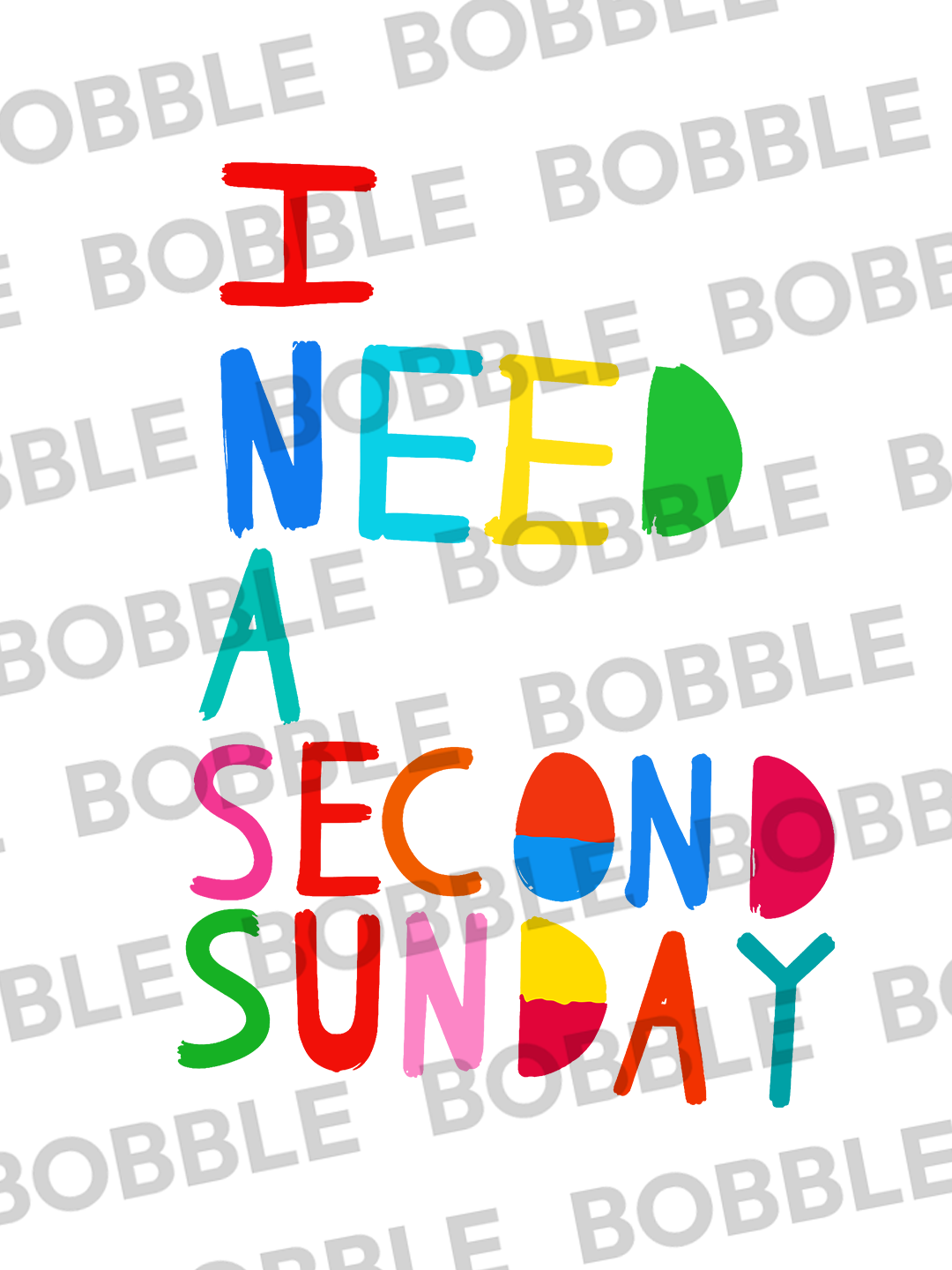 I Need a Second Sunday Tee in Black - Because One Just Isn't Enough For Men