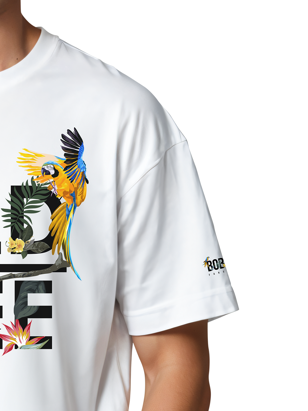 Life is Wild & Free Graphic Tee in White – Adventure-Inspired T-Shirt For Men