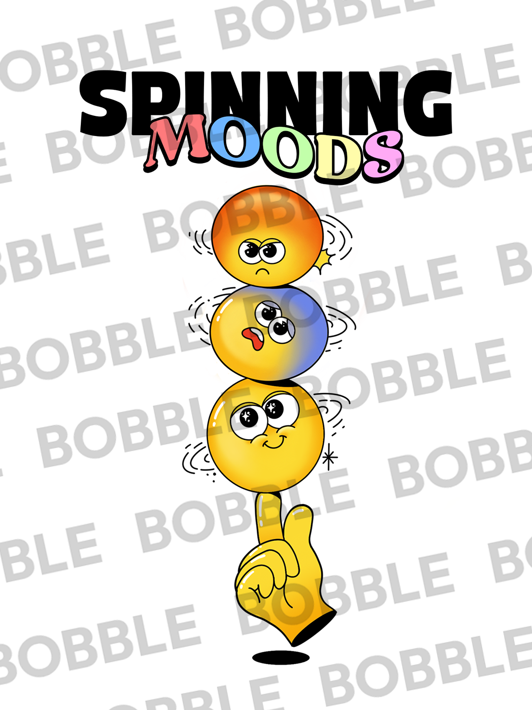 Spinning Fury T-shirt in Lavender – Dynamic Energy Graphic Tee For Men