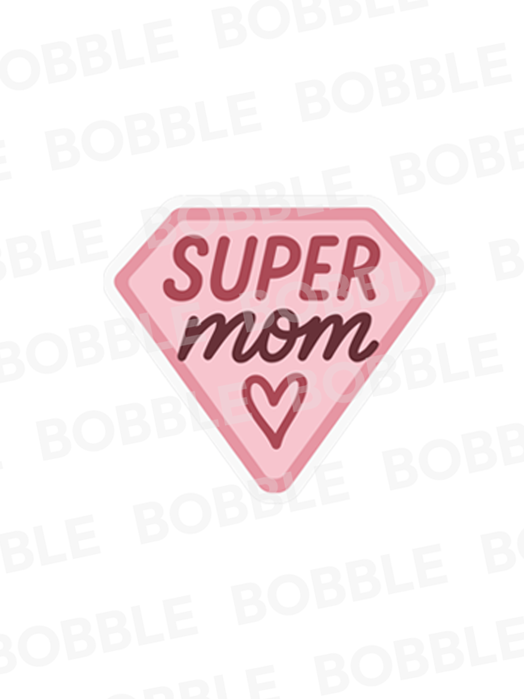 Super Mom Illustration Pink Regular T-Shirt for Women – Stylish & Comfy Cotton Tee | Mother’s Day Fashion Statement for Everyday Heroes