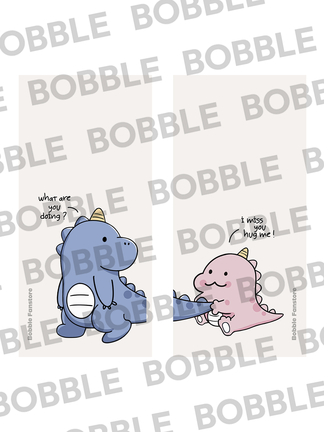 Bobble Fan Store Minimalist Couple iPhone Cases – Matching Blue & White Covers with Heart Design (iPhone 13 to 16 Series)