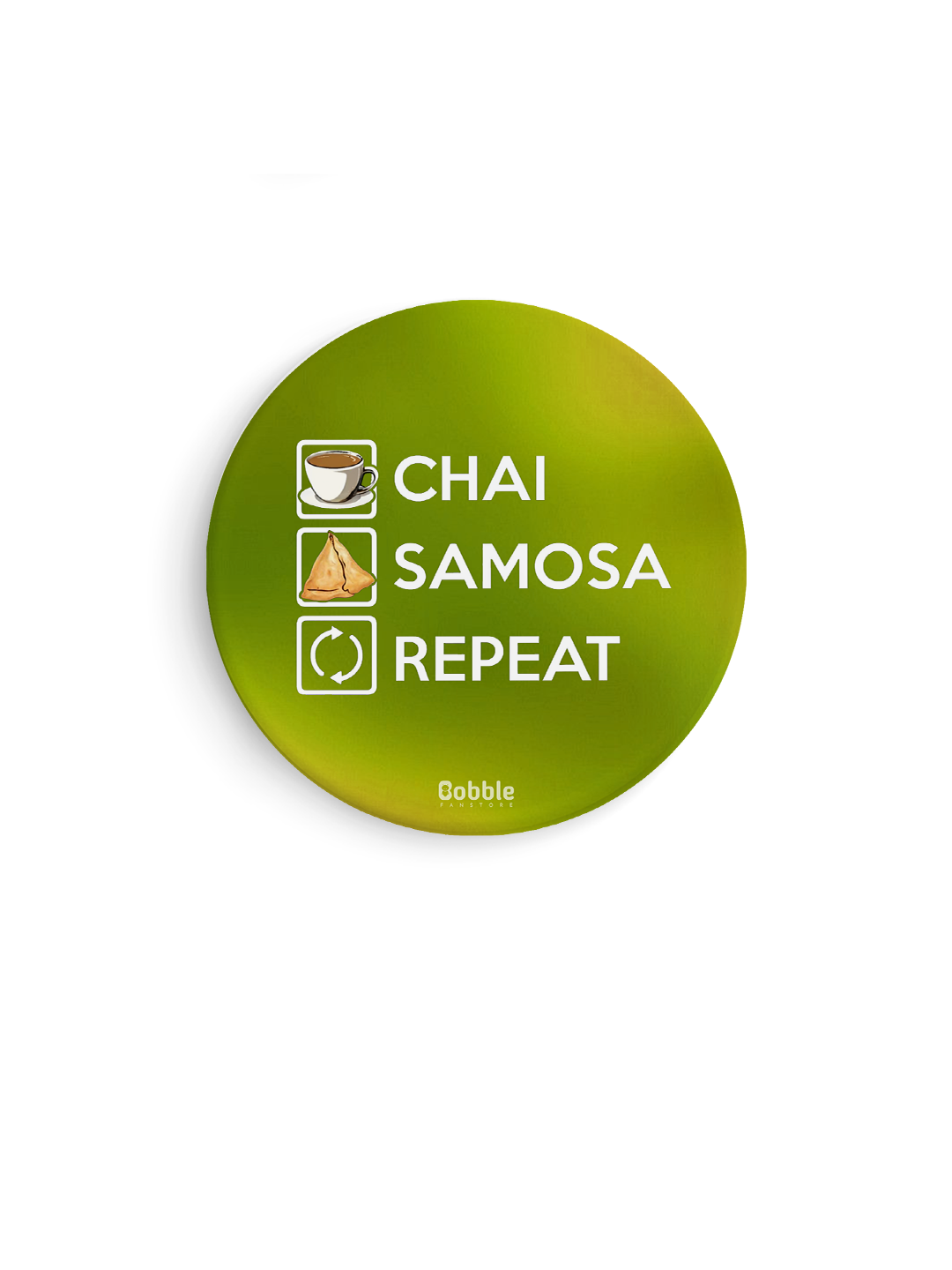 Chai Samosa Coasters – Set of 6 Absorbent, Heat-Resistant Drink Coasters for Tea, Coffee & Beverages – Non-Slip Cork Base, Stylish Indian-Inspired Home Décor & Dining Table Accessory – Quirky