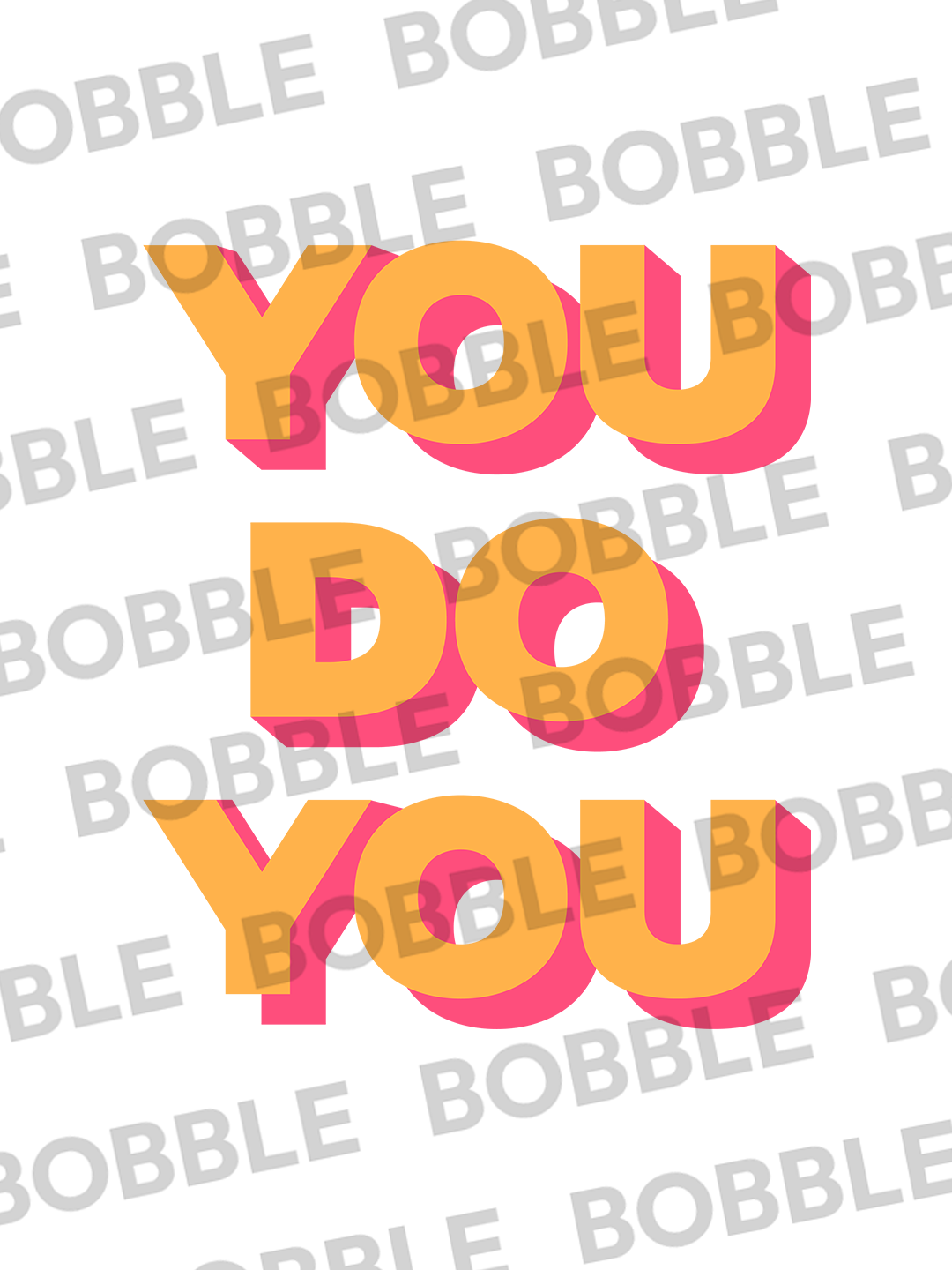 You Do You Tee in Blue - Celebrate Your Authenticity For Men