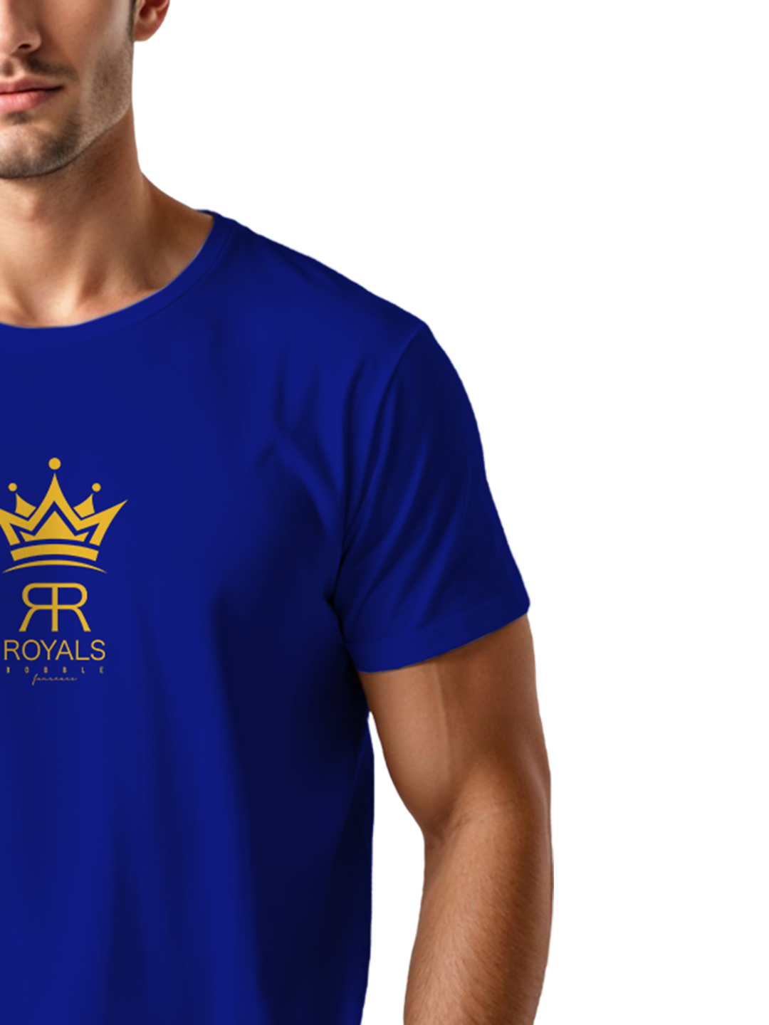 Men’s Blue Cricket Fan T-Shirt | Premium Cotton Regular Fit | Stylish Supporters’ Tee | Breathable & Lightweight Game Day Outfit