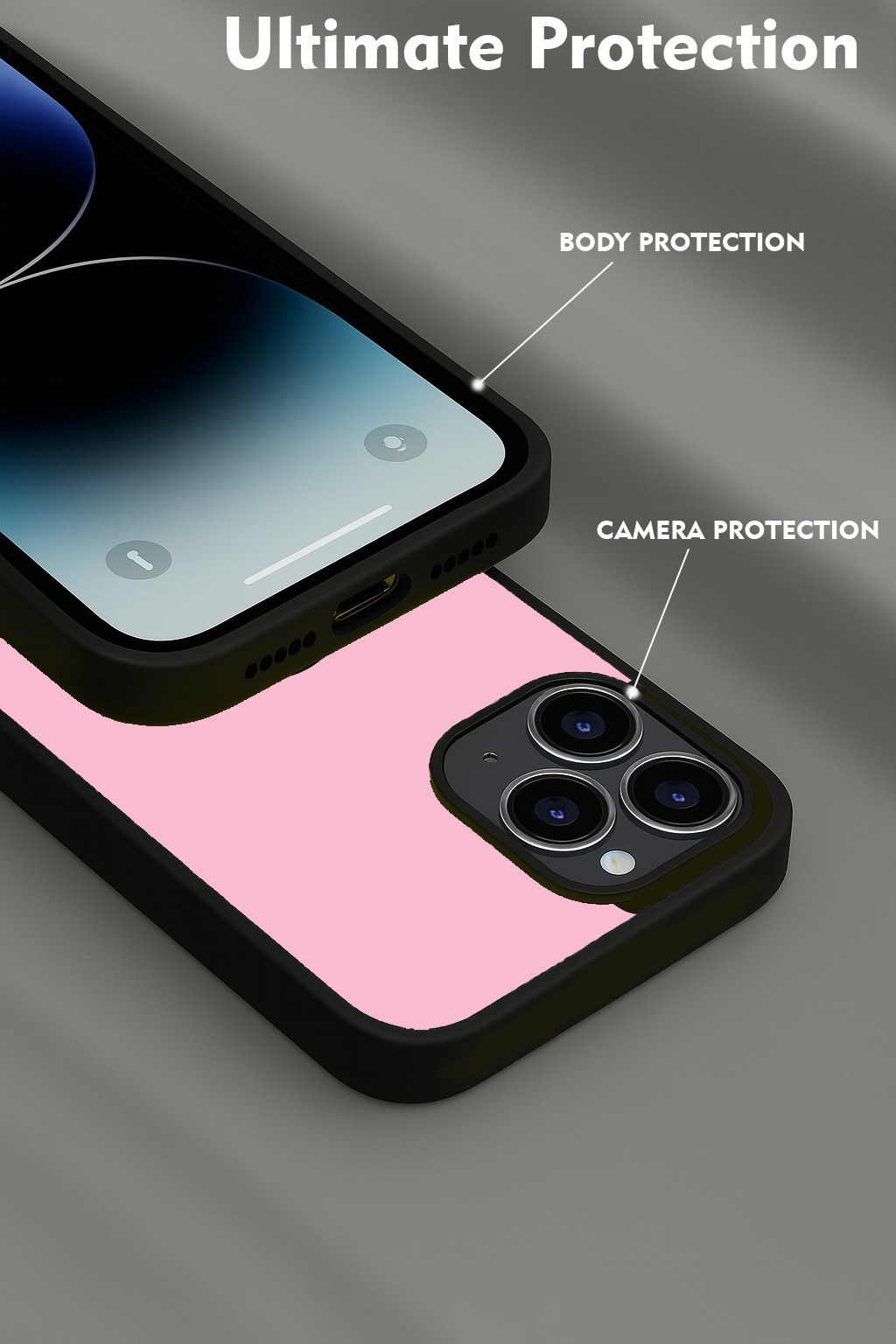 Serial Chiller Pink iPhone Case – For iPhone 11, 11 Pro, 12, 12 Pro, 13, 13 Pro, 14, 14 Pro, 15, 15 Pro, 16, 16 Pro | Lazy Girl Cover | Soft, Funny Phone Case