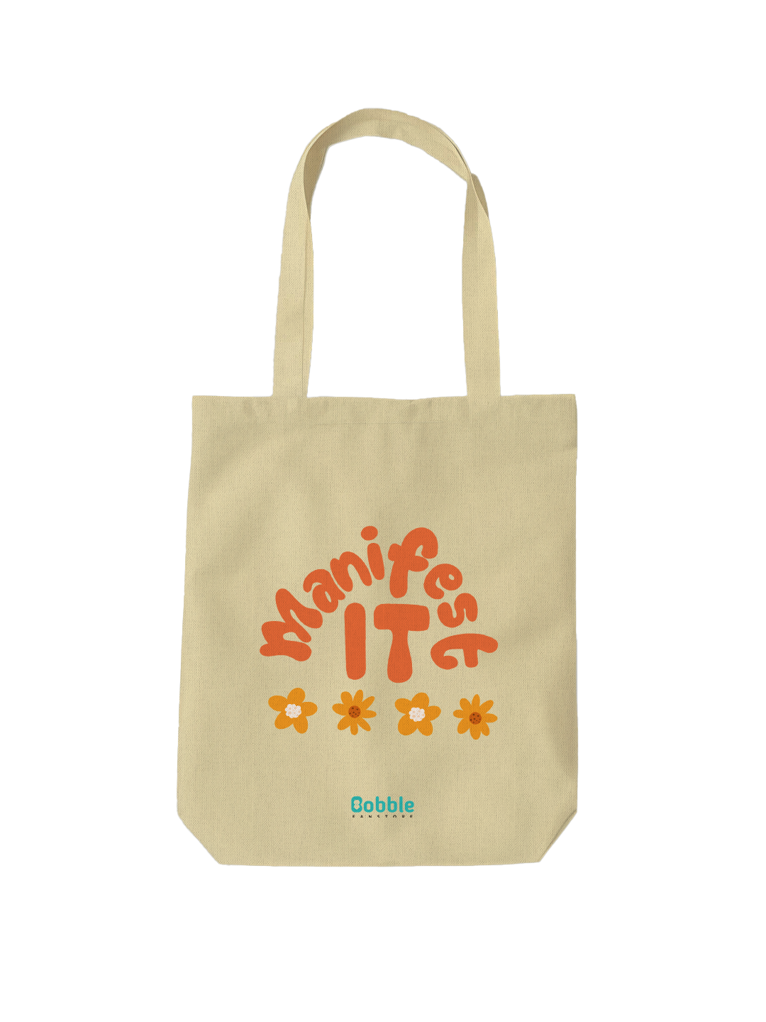 Manifest It Tote Bag Off White – Motivation on the Go