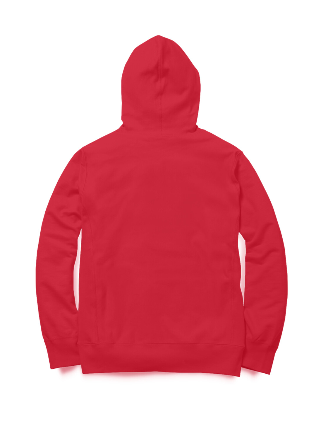 Red Hoodie with Spider and 'Scream' Text – Edgy Design Hoodie for Men, Comfortable Cotton Fabric for Casual Wear or Night Out