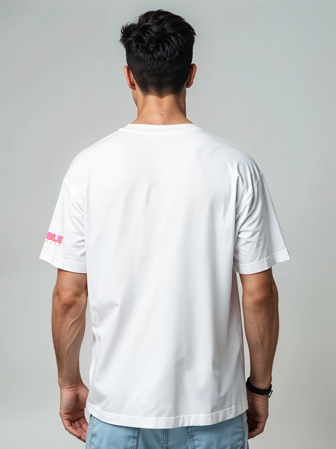 When in Doubt, Dance It Out Tee in White - Find Your Rhythm For Men