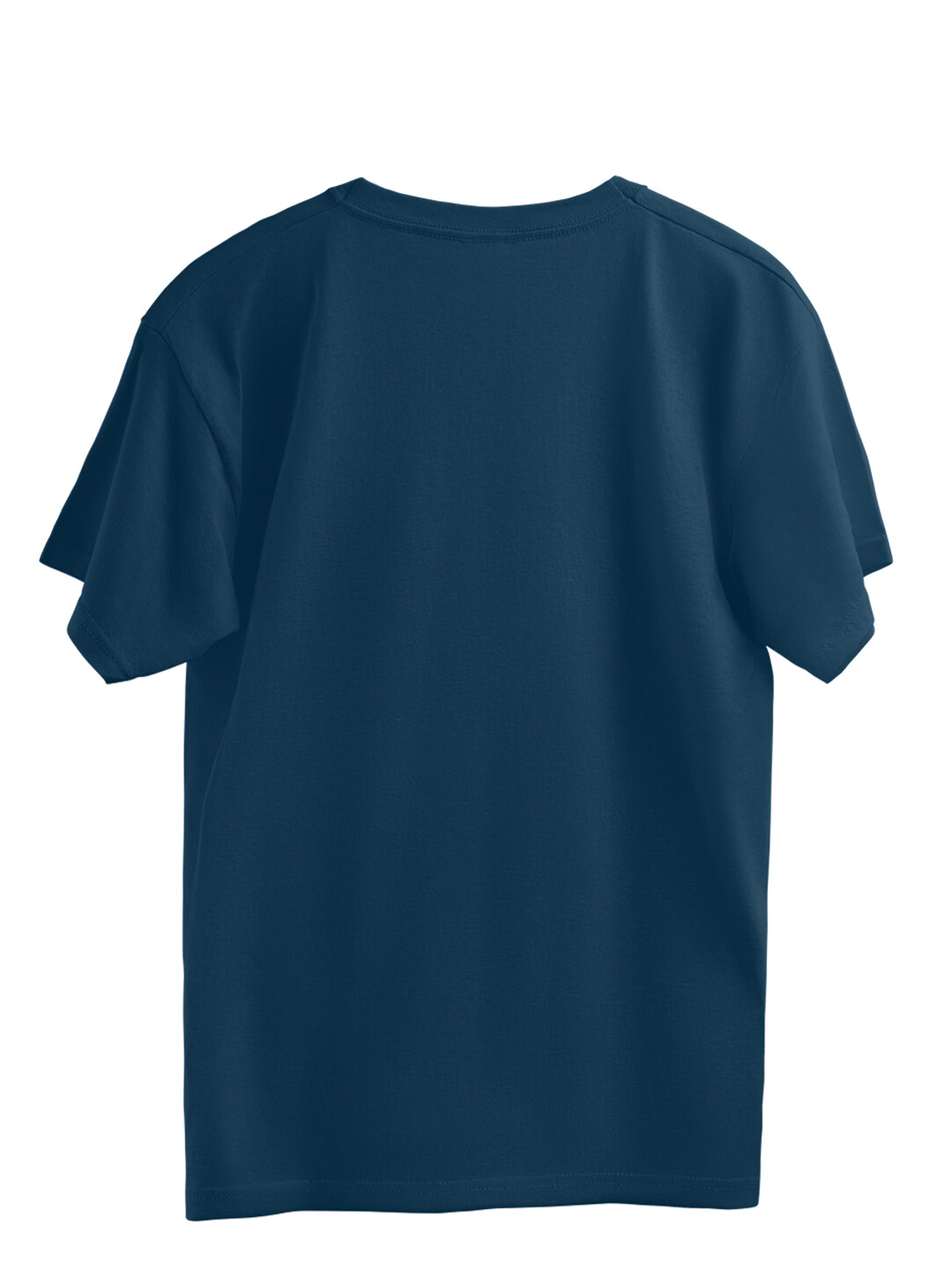 Women’s Blue Oversized T-Shirt with Solo Traveller Print – Oversized Fit, Soft Cotton Tee | Stylish & Comfortable Travel-Inspired Fashion