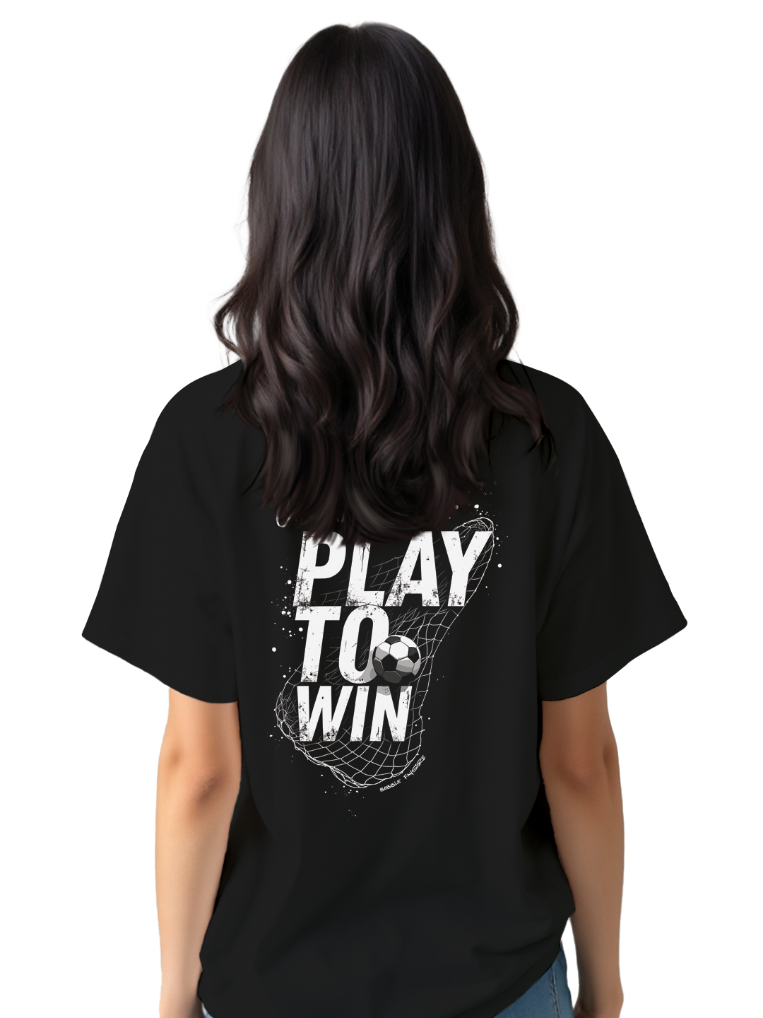 Play to Win Soccer T-Shirt – Game Day Streetwear for Women – Bold Football-Inspired Tee for Soccer & Football Fans, Ultimate Comfort Apparel