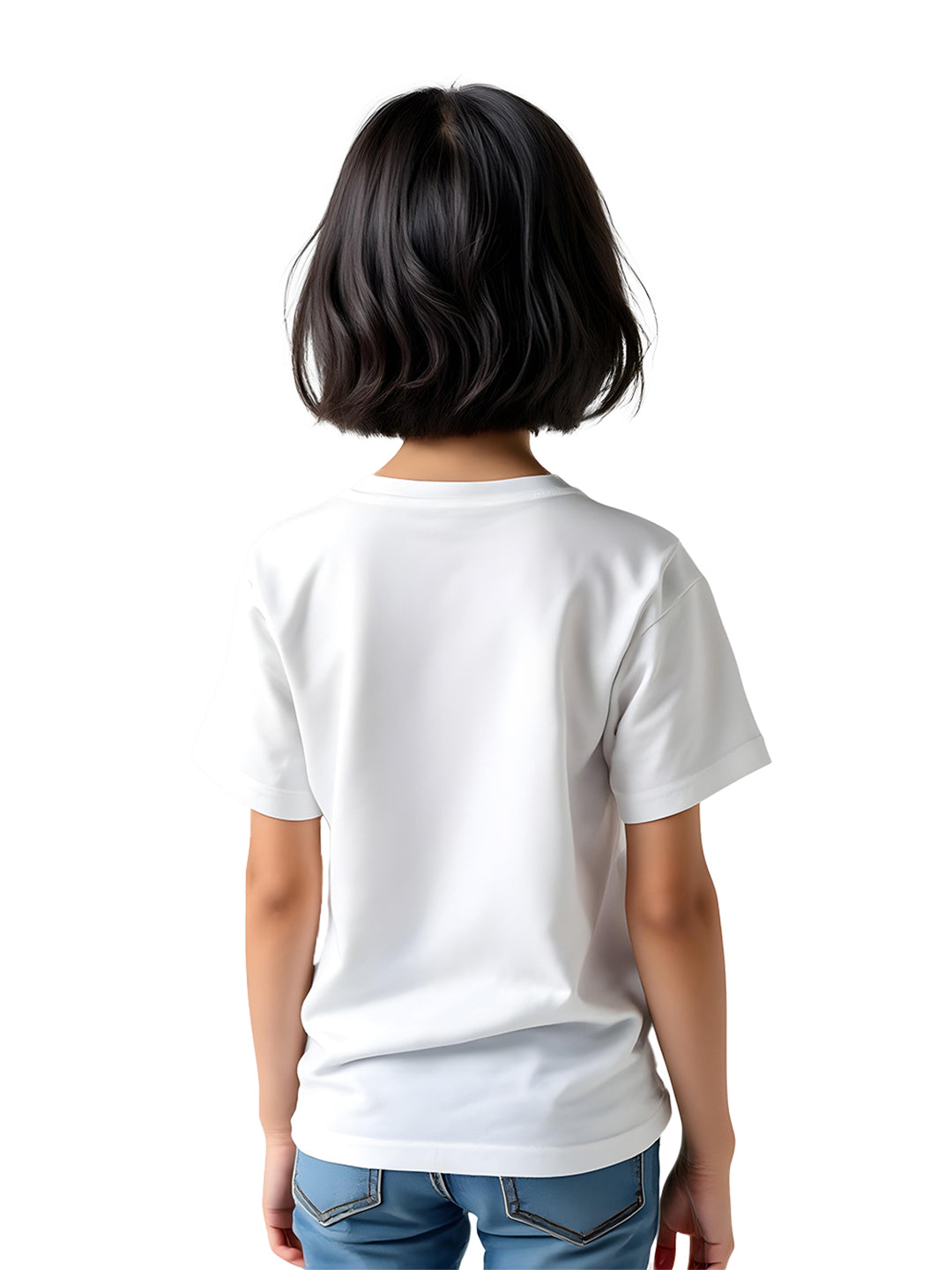 Cool Little Dude T-Shirt for Girls | Stylish White Tee with Colorful Text for Kids