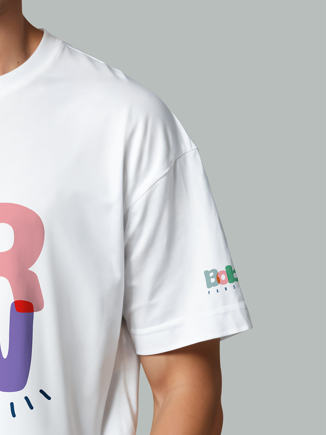 GROW Graphic Tee in White - Cultivate Your Potential For Men