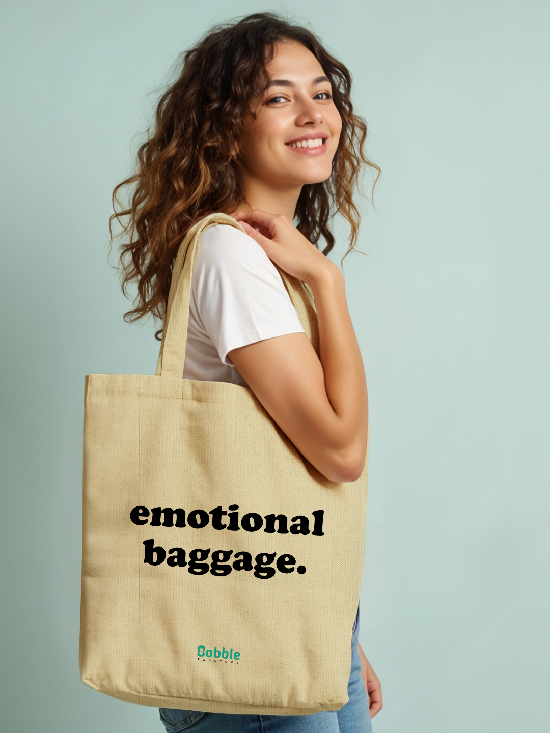 Emotional Baggage Tote Bag Off White – A Fun, Honest Must-Have