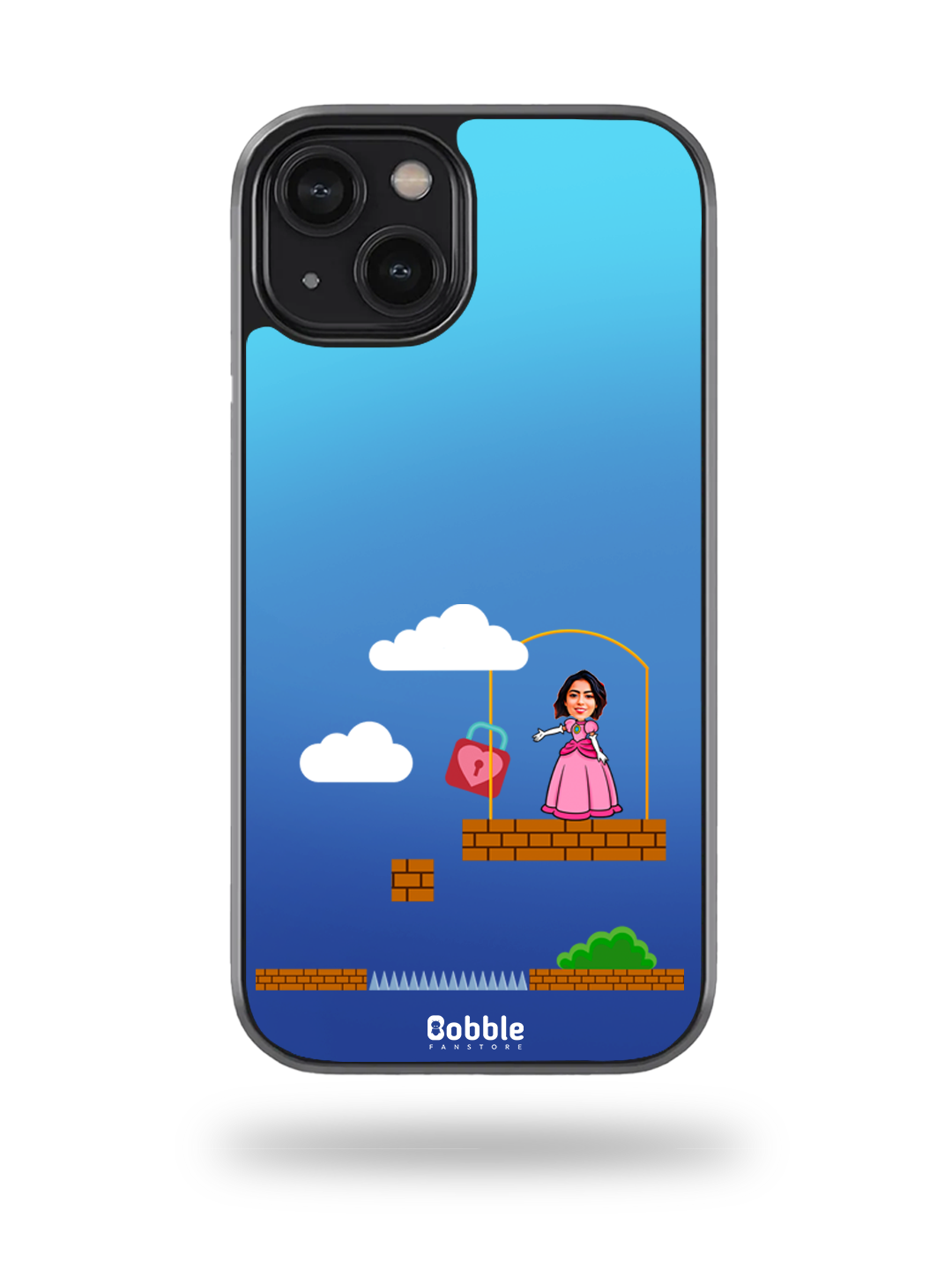 Customizable Phone Cover for Women - Mario-Inspired Design