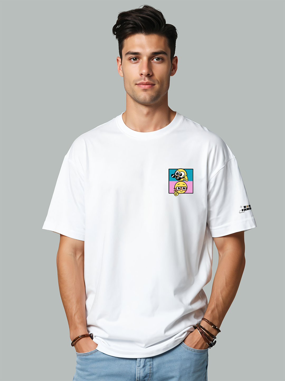 Nerd Mode T-shirt in White – Geek Chic Graphic Tee For Men