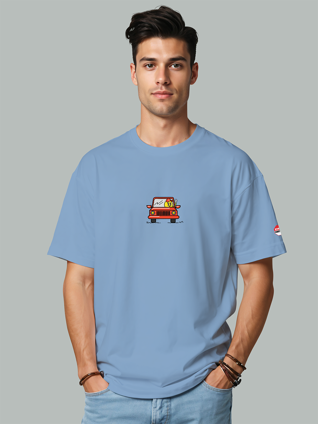 Cruise Control T-shirt in Blue – Effortless Style Graphic Tee For Men