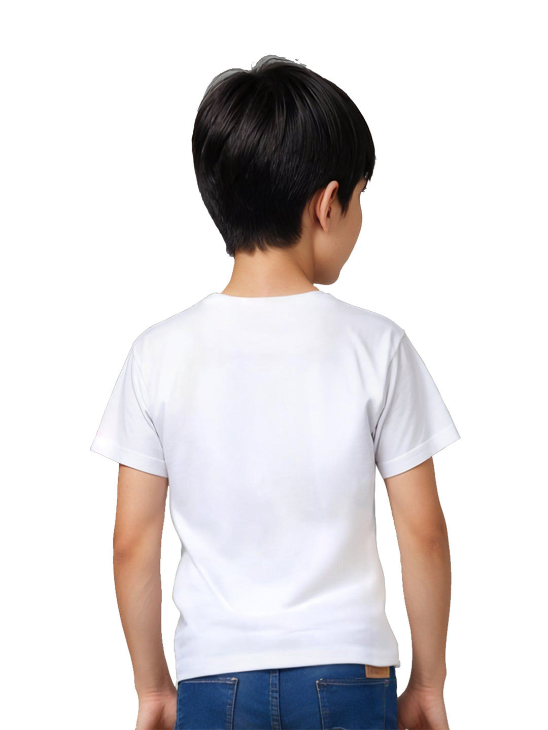 Cool Little Dude T-Shirt for Boys | Trendy White Tee with Colorful Text for Kids