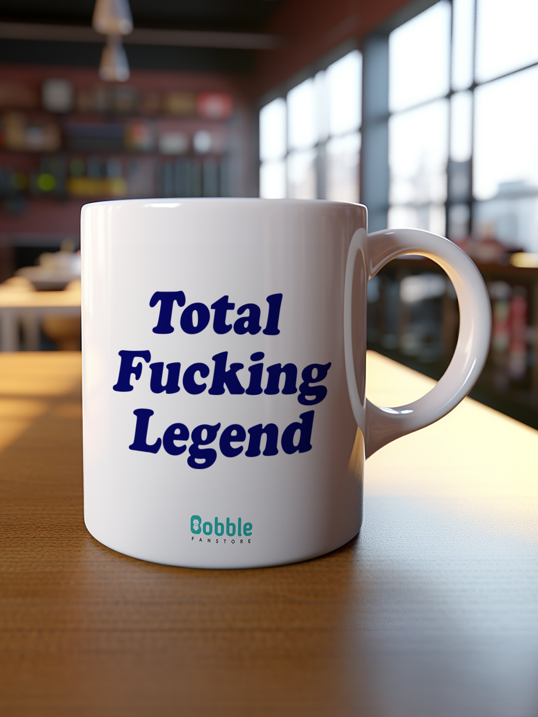 Legendary Mug in White - Total F*ing Icon