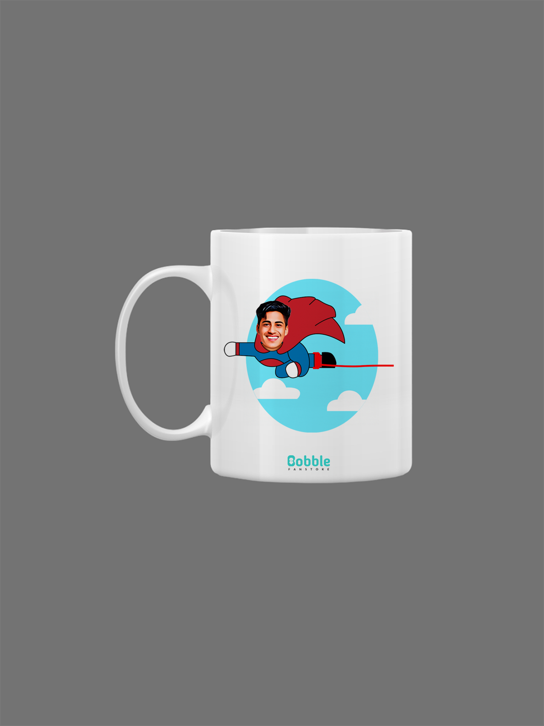 Customizable Coffee Mug for Men - Superhero Theme