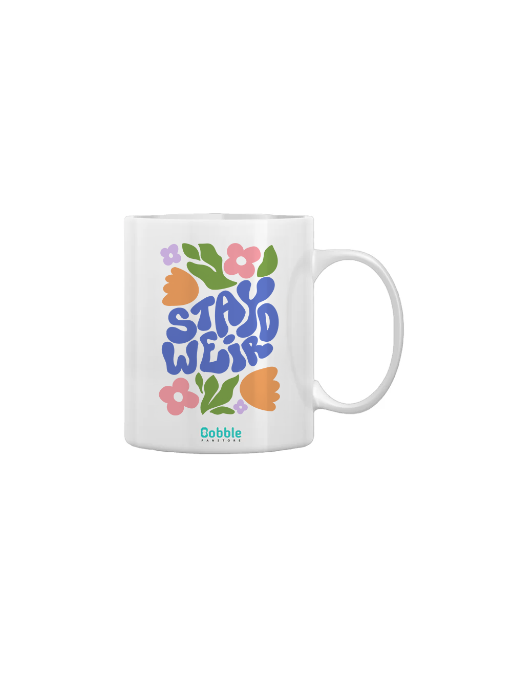 Stay Weird Coffee Mug in White - Unique & Fun