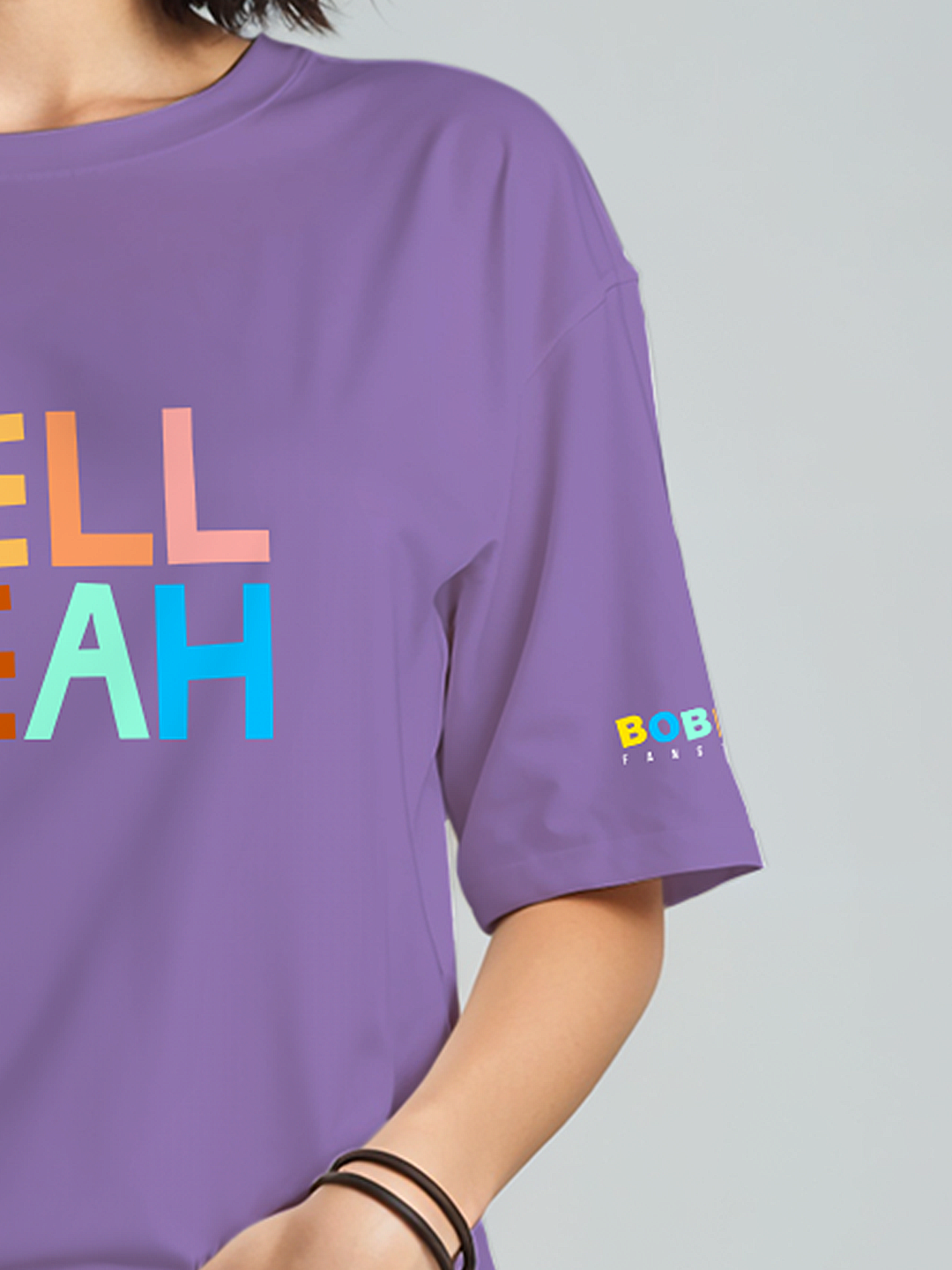 Hell Yeah Tee in Lavender - Say Yes to Life For Women