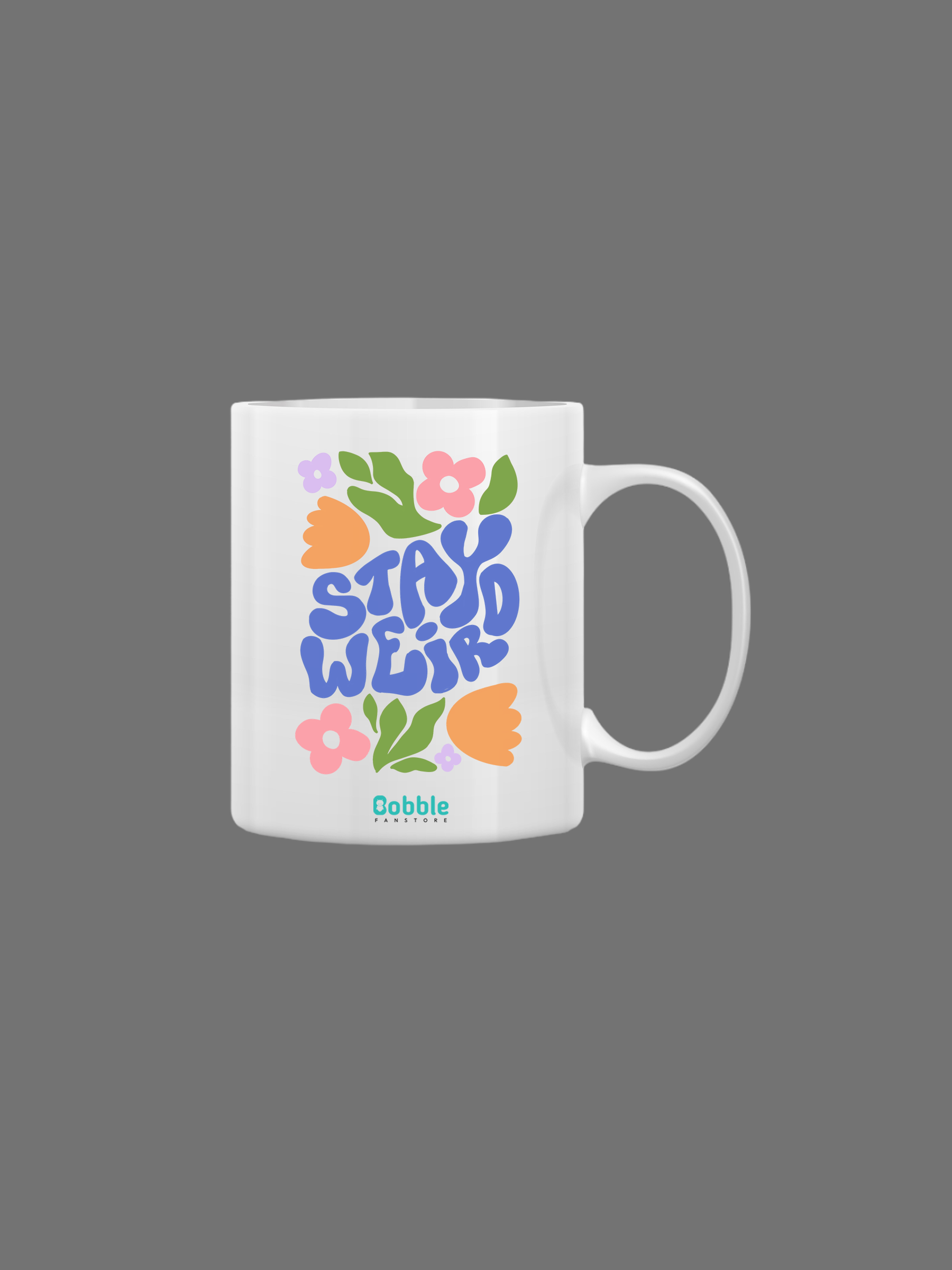 Stay Weird Coffee Mug in White - Unique & Fun