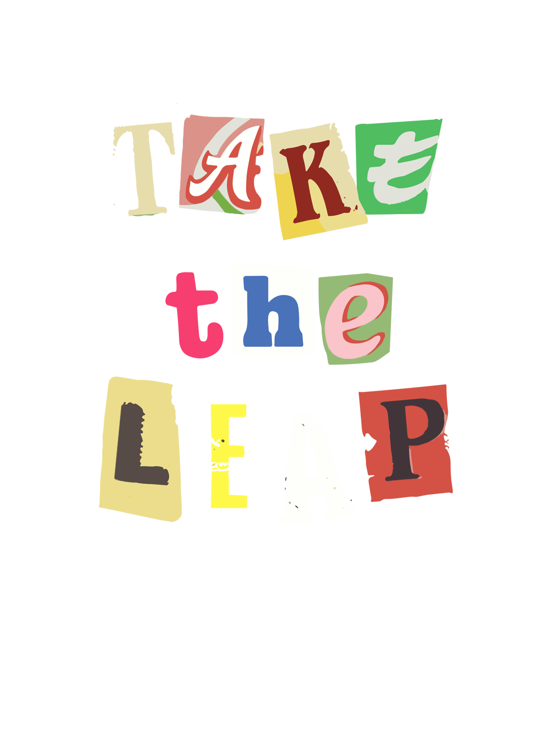 Women's Black Oversized T-Shirt with 'Take The Leap' Bold Pop Text | 100% Cotton Drop Shoulder Streetwear | Relaxed Fit Motivational Graphic Daily Wear Tee